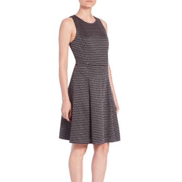 Theory Dresses & Skirts - THEORY TREKANA COMPASS KNIT JAQUARD STRETCH DRESS